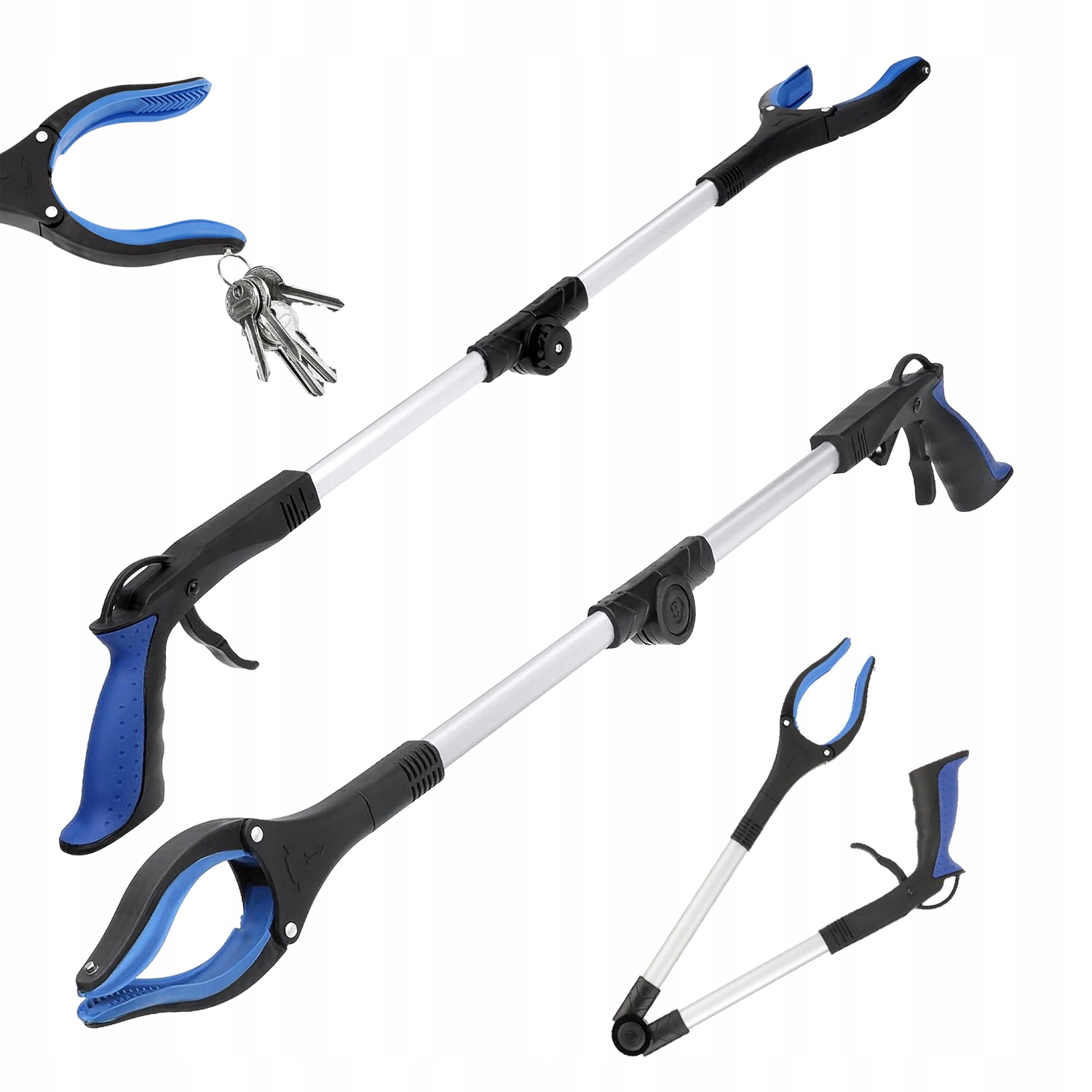 Szczypce Do Śmieci Składane Chwytak Dla Seniorów 81CM 2SZTUK