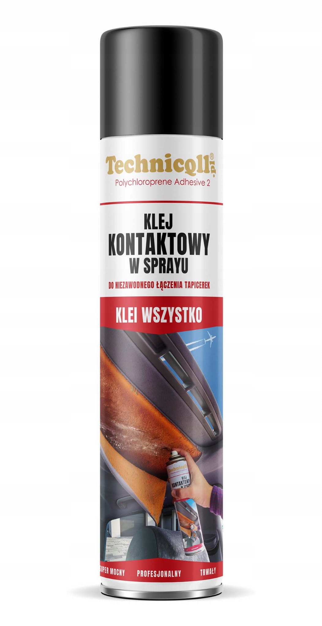 

Klej kontaktowy w spray 300ml uniwersalny