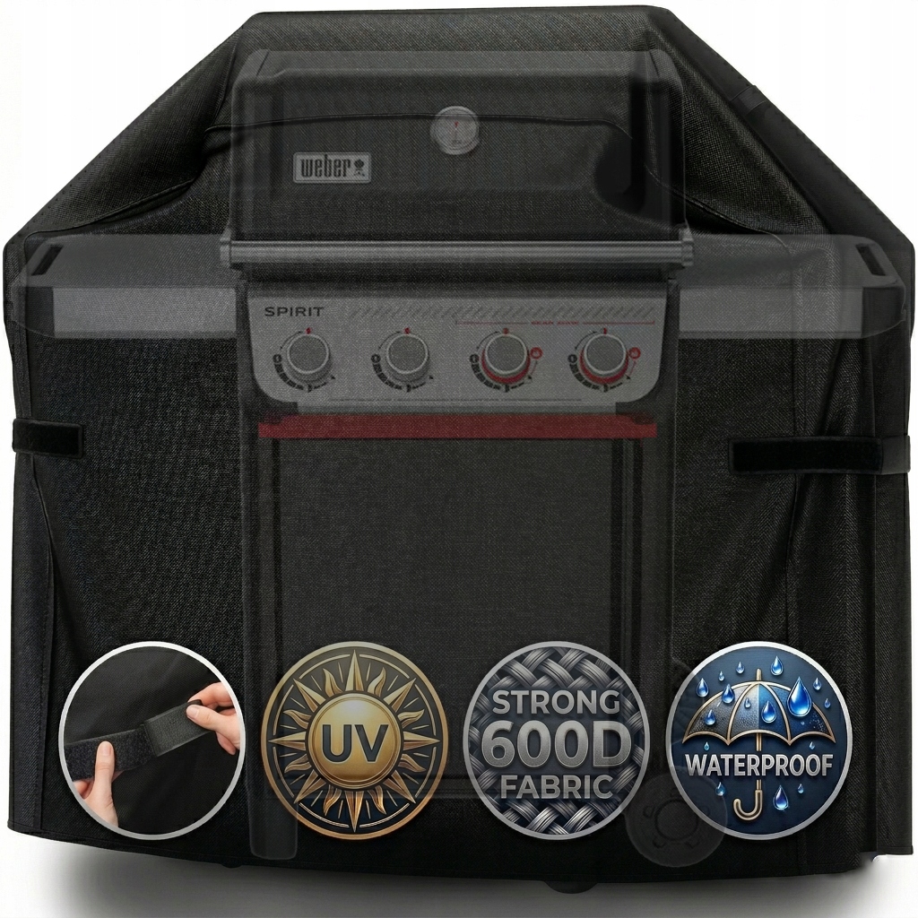Prémiový obal pro Weber Spirit E-425: voděodolný, Uv ochrana