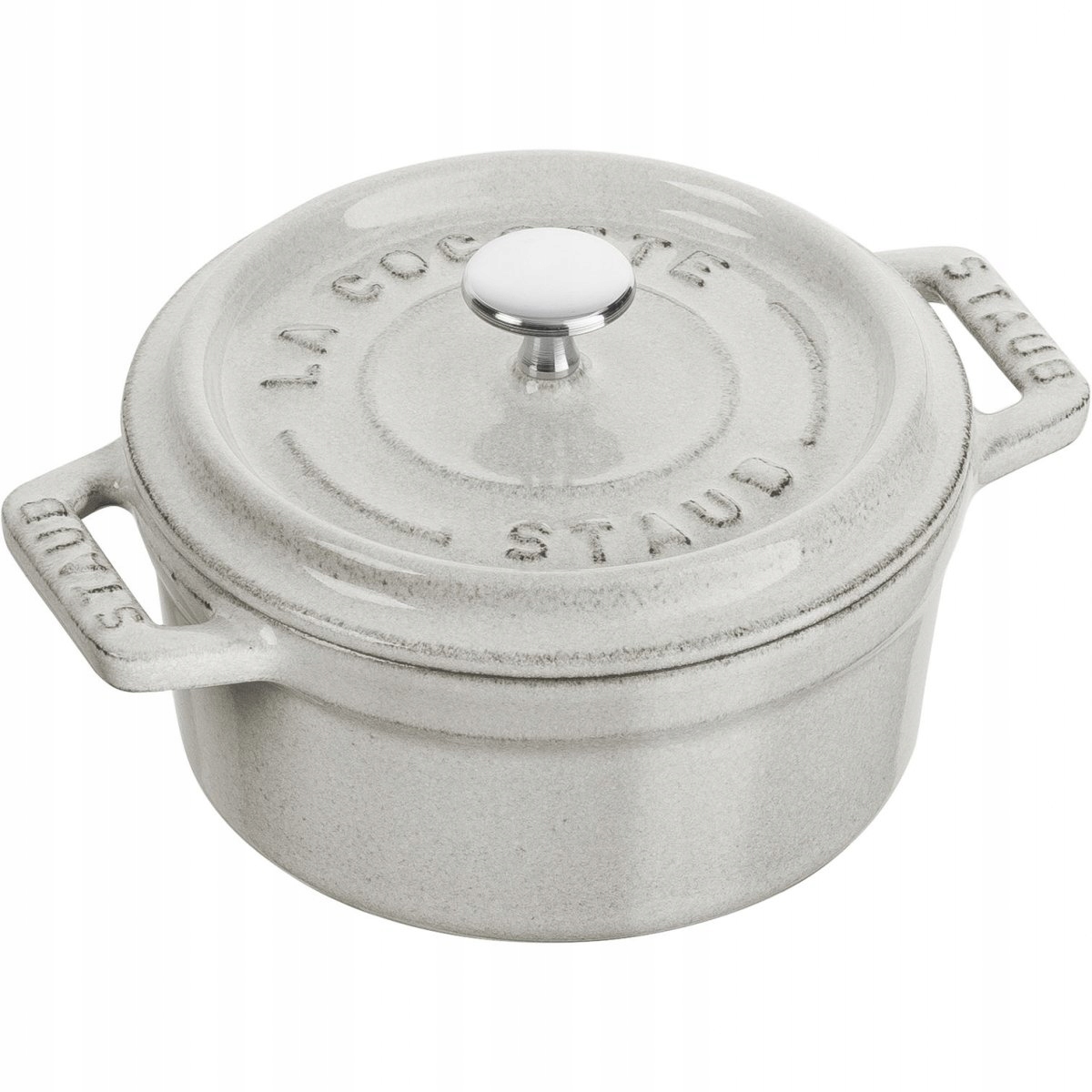 Mini Hrniec okrúhly 250 ml, hľuzovkový Mini Cocotte Staub