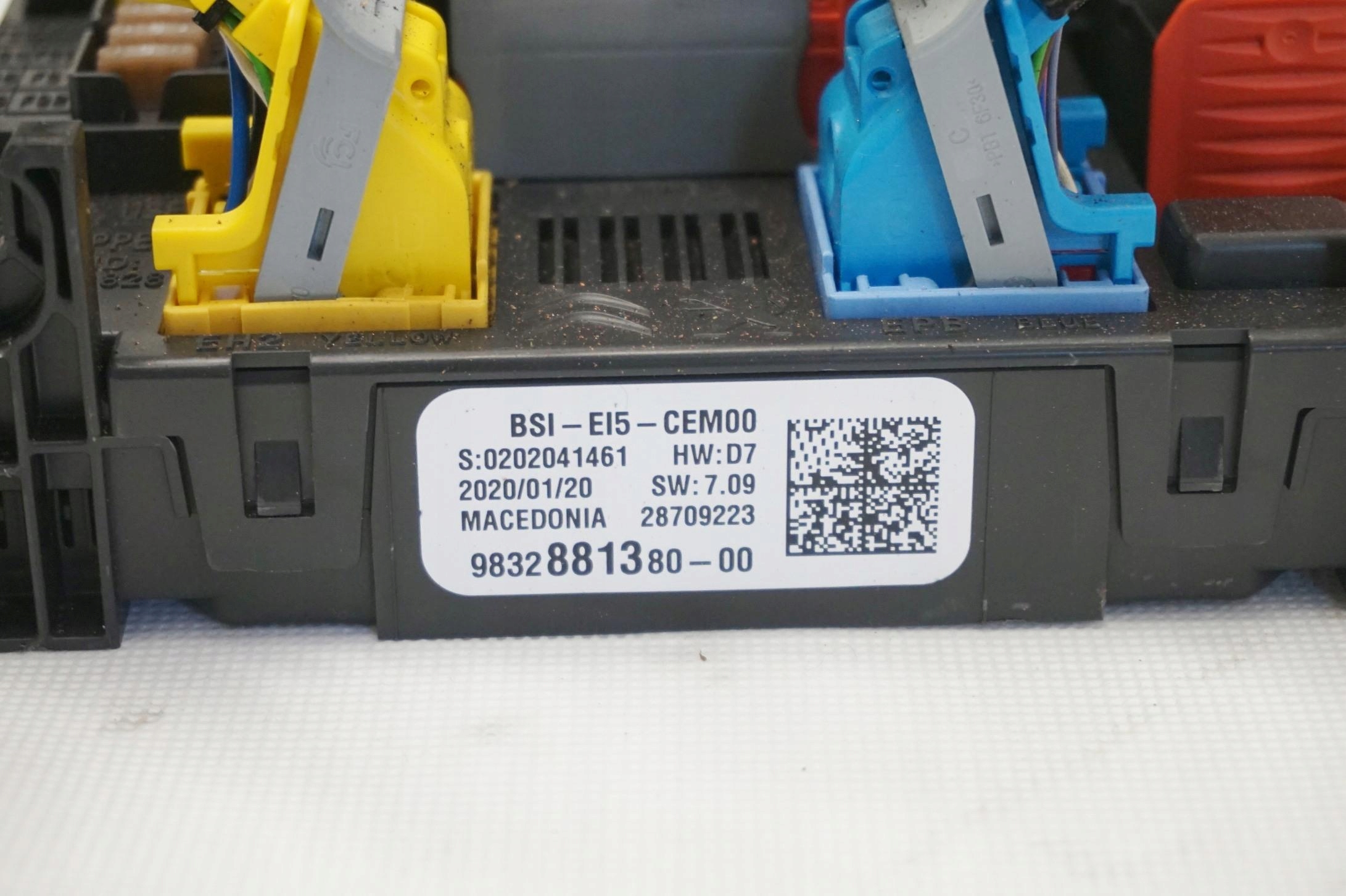 BSI EL5 PEUGEOT 3008 II LIFT GT 20- 9832881380 Stan opakowania zastępcze