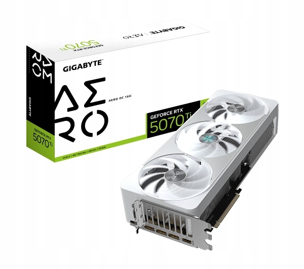 Karta graficzna Gigabyte GeForce Rtx 5070 Ti Aero Oc 16GB GDDR7 256bit Dlss