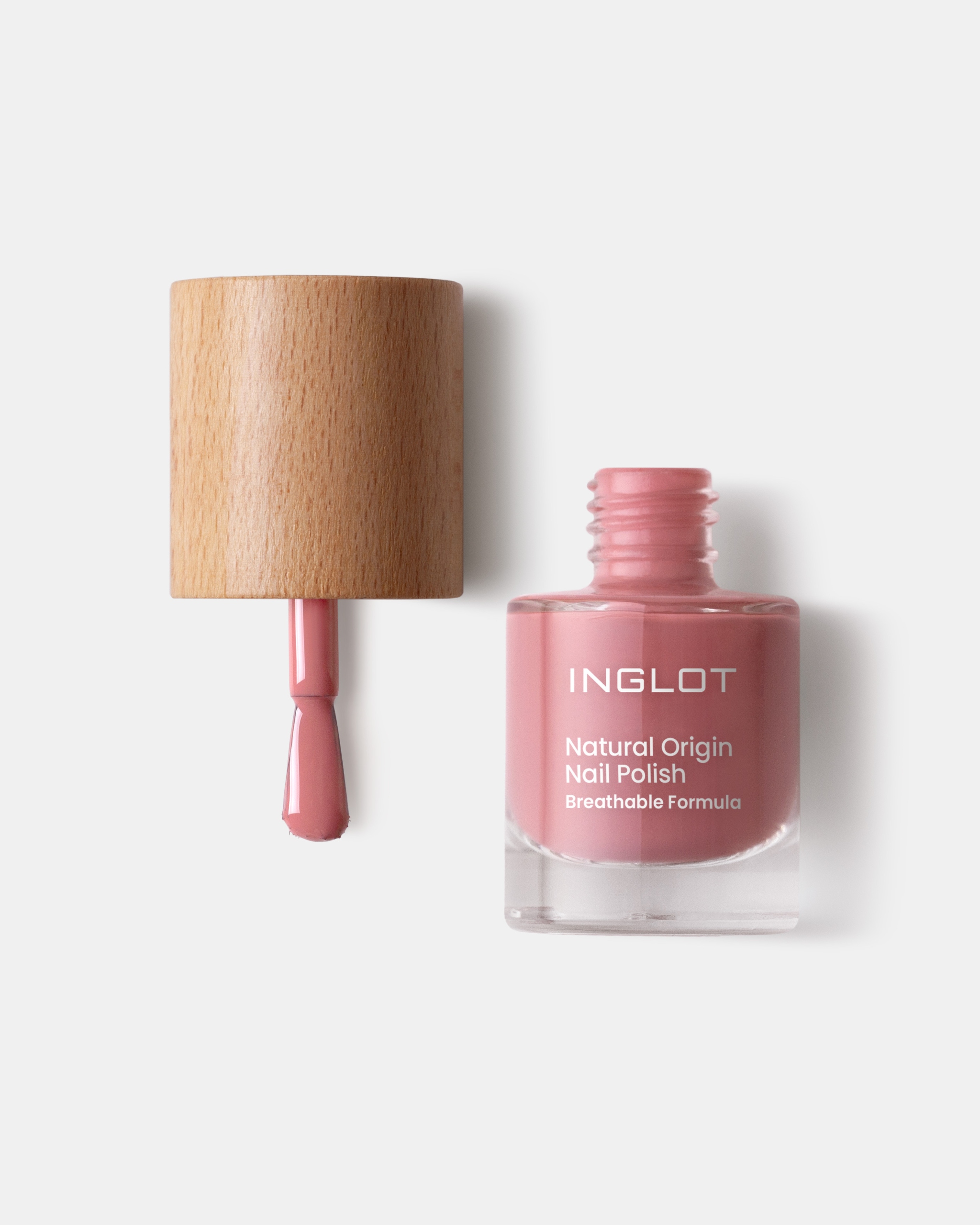 Lak na nehty Natural Origin Strawberry Shake 054 Inglot