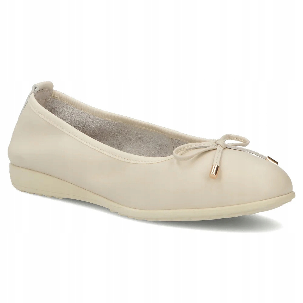 Filippo DP7846 Béžové Kožené Baleríny vel. 38