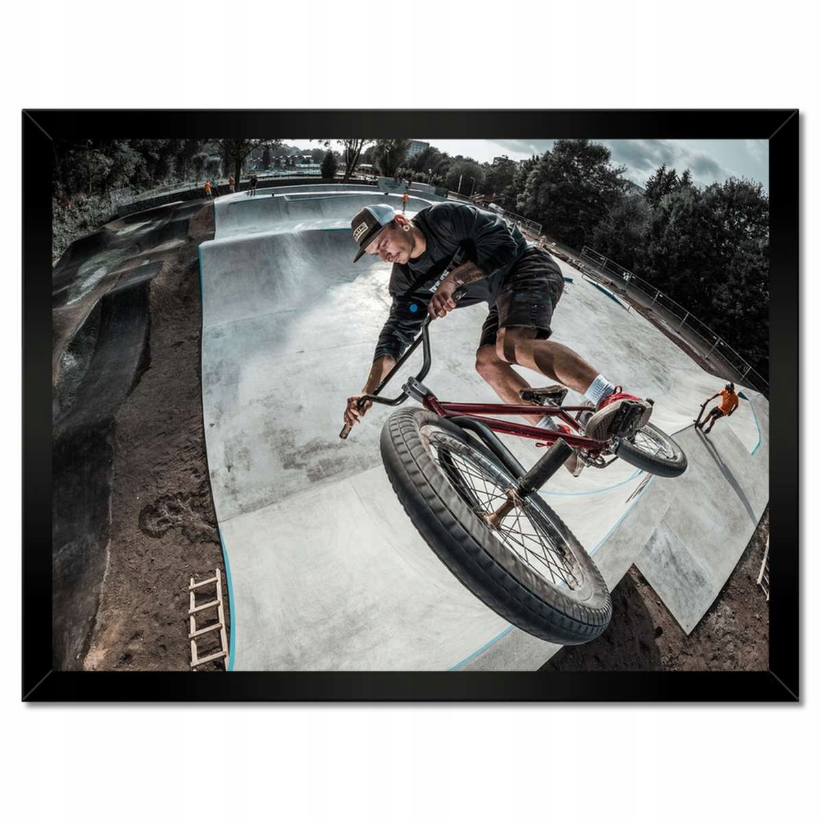 Plakáty v rámu 40x30 Bmx Sport výkonnostní skoky
