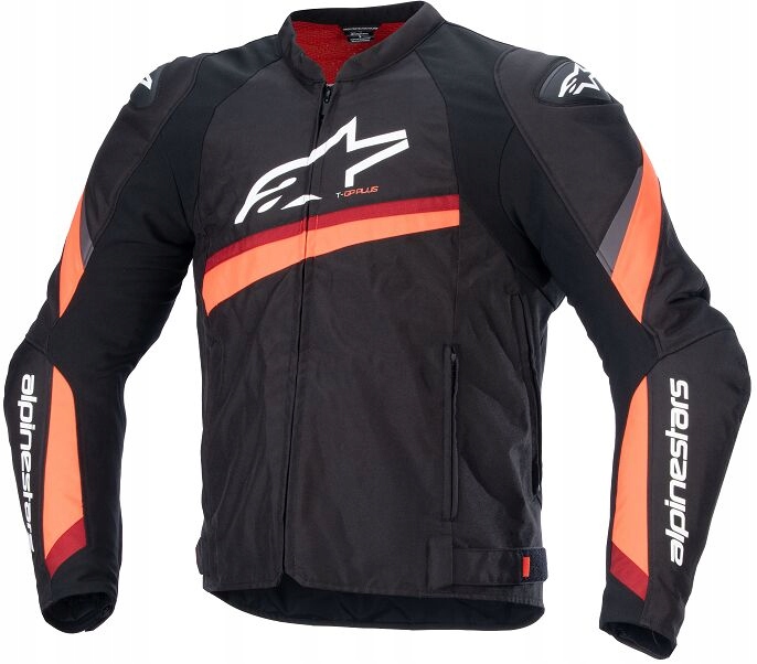 Motocyklová Bunda Alpinestars T-gp Plus R V4 Čierna/červená S