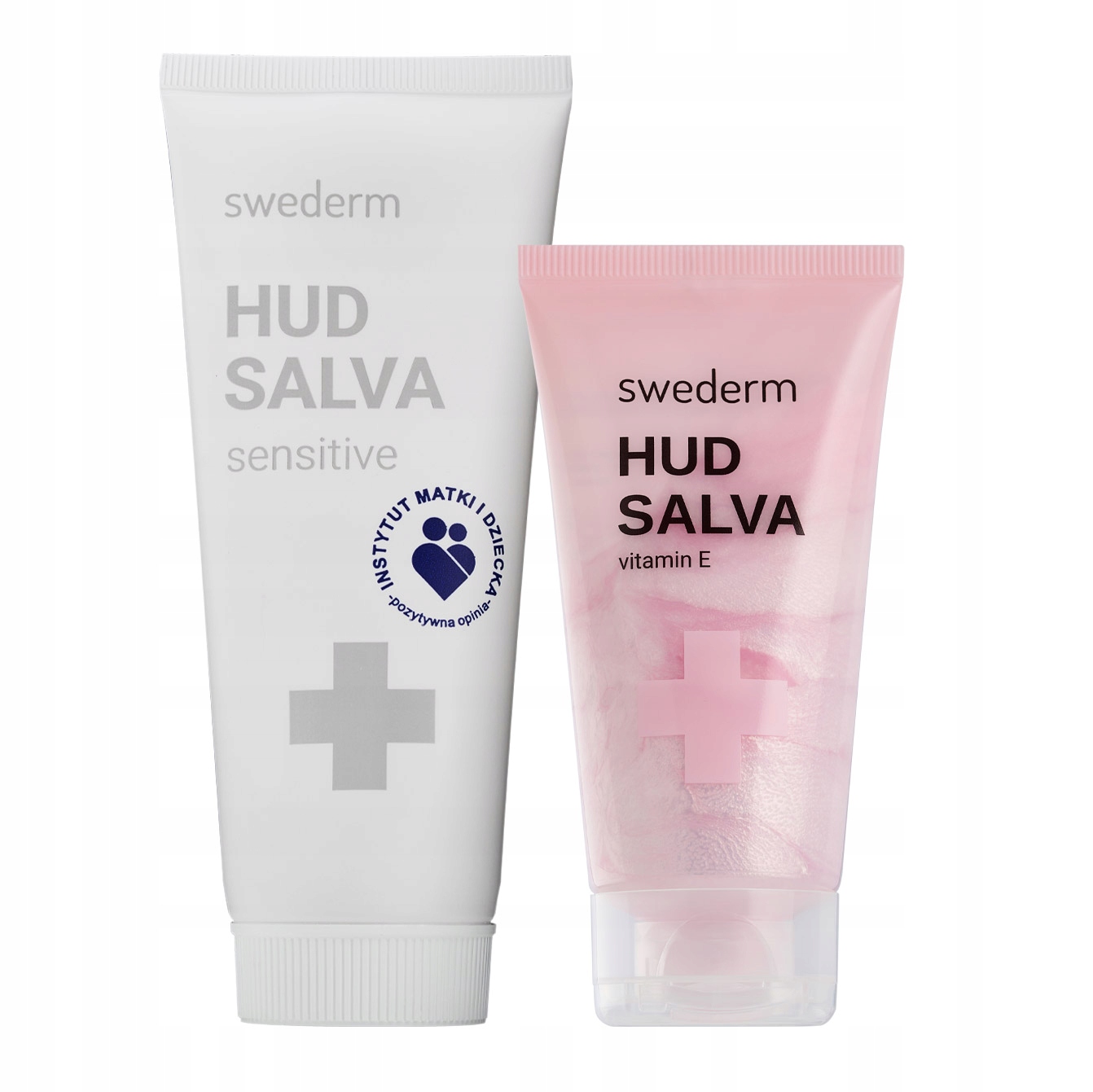 Zestaw Swederm maść Hudsalva Sensitive 100 ml Hudsalva Vitamin E 50 ml