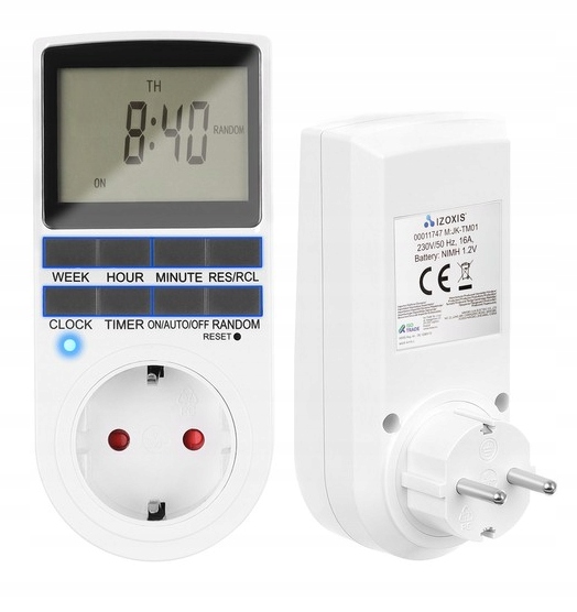 PROGRAMATOR CZASOWY WŁĄCZNIK WYŁĄCZNIK PRĄDU TIMER