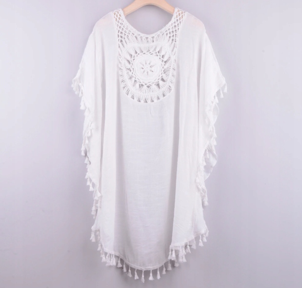 TUNIKA BOHO NA PLAŻĘ ZWIEWNA LUŹNA NARZUTKA PAREO Kod producenta BKNING