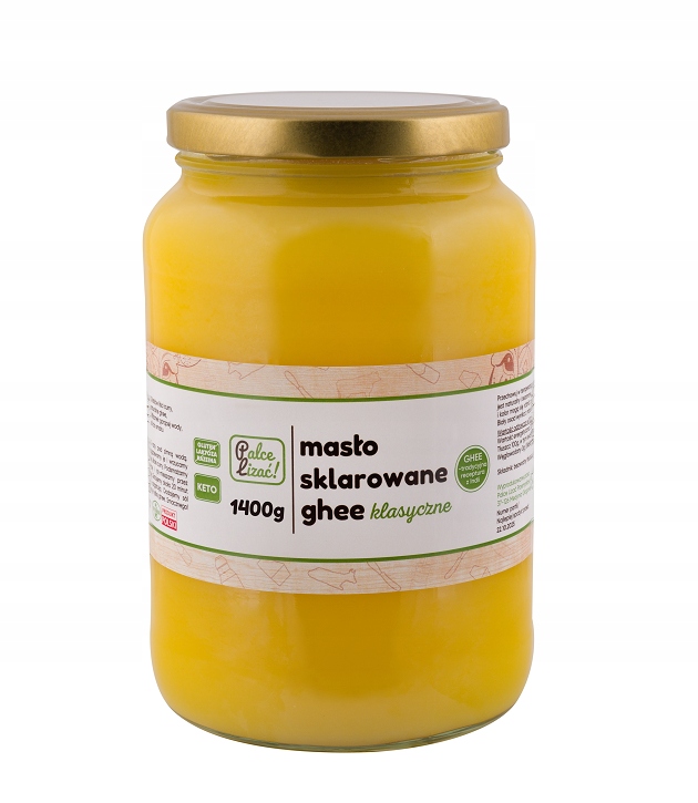 Masło klarowane ghee 1400g Palce Lizać