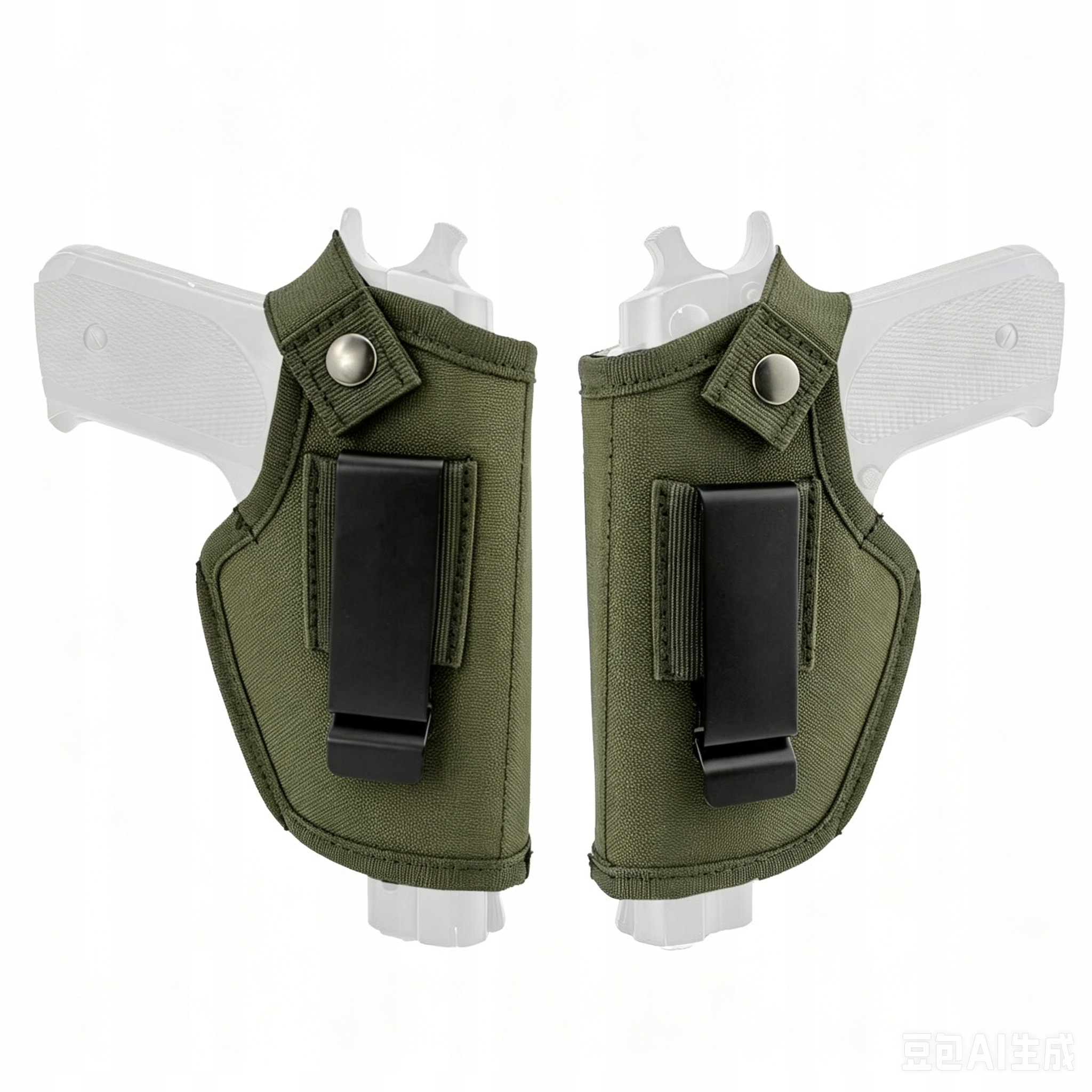 2SZT Uniwersalna Kabura Iwb Owb 9MM Pistoletu Asg Prawa Lewa Prawa Lewa