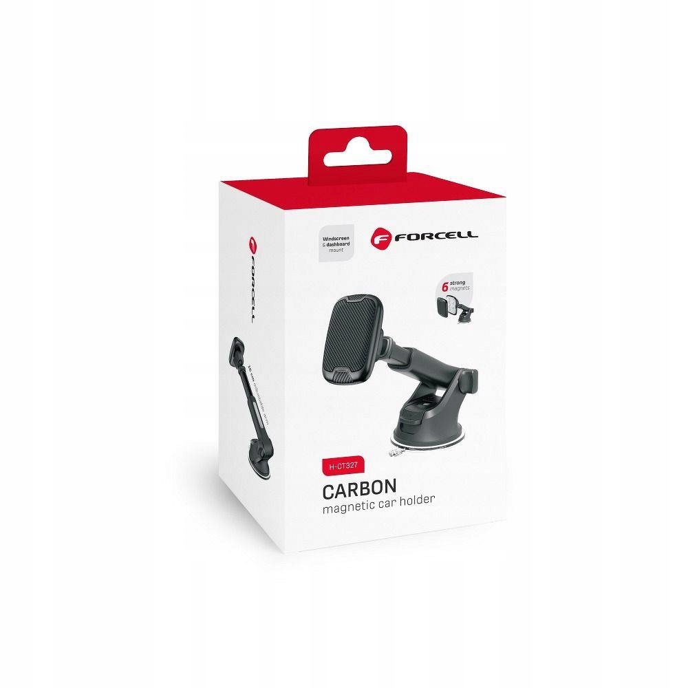 Forcell Uchwyt Samochodowy Carbon H-Ct327 Magnetyczny Do Szyby