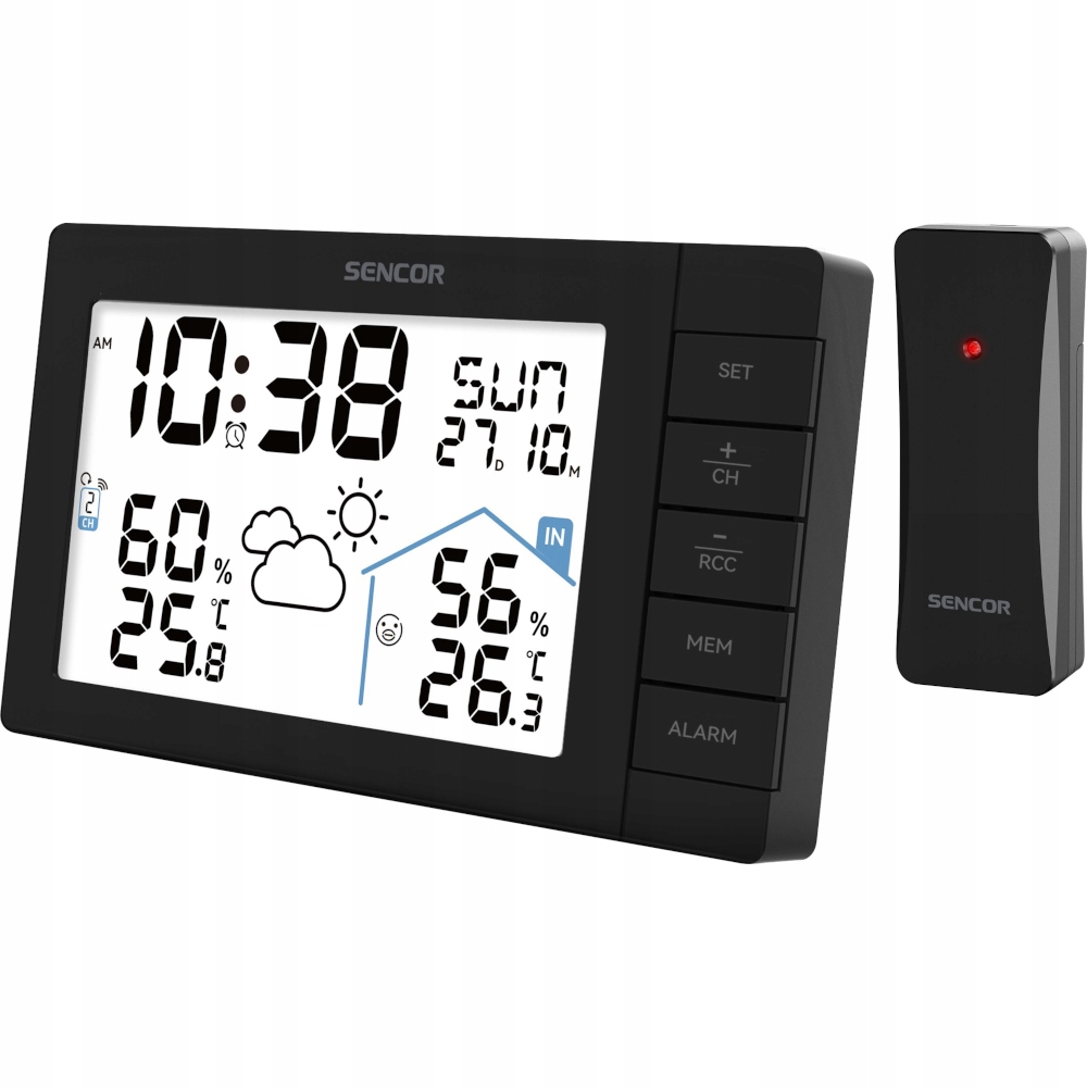 Profesjonalna Stacja pogodowa pogody meteo Sencor Sws 3200