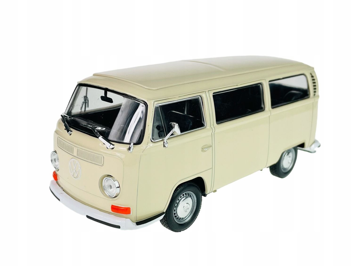 Welly 1972 Vw Volkswagen Bus T2 Okurka Béžová 1:24 Nový Kovový Model