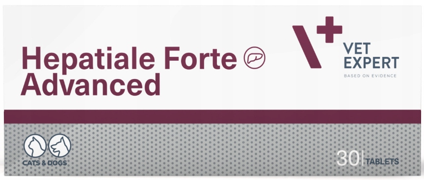Levně Hepatiale Forte Advanced na játra pro psa a kočku VetExpert 30 tablet
