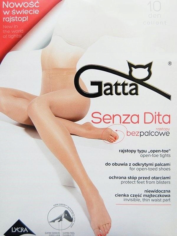 

Gatta Senza Dita 10den bezpalcowe golden 3-M