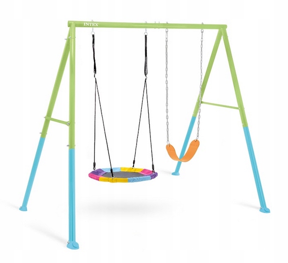 Intex 44125 Záhradná hojdačka dvojitá 254 x 267 x 211 cm