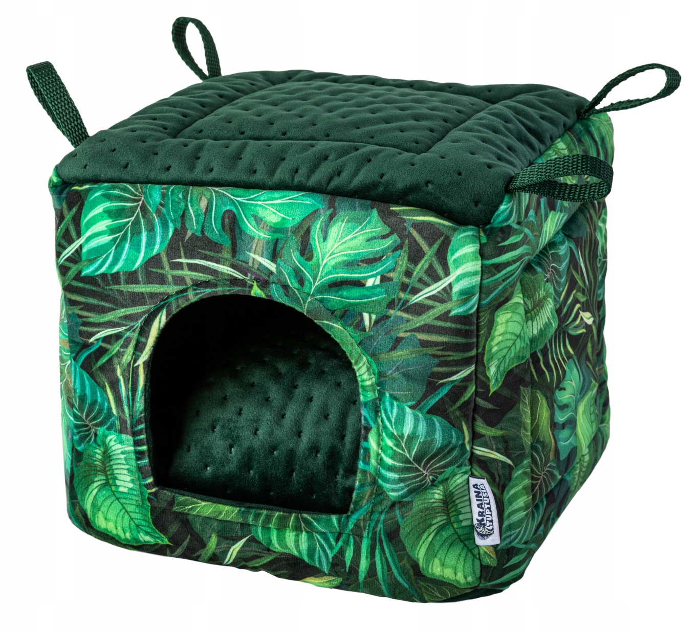 Levně Domeček Kostka Pro Morčata Potkany Budka Úkryt Rajská Zahrada