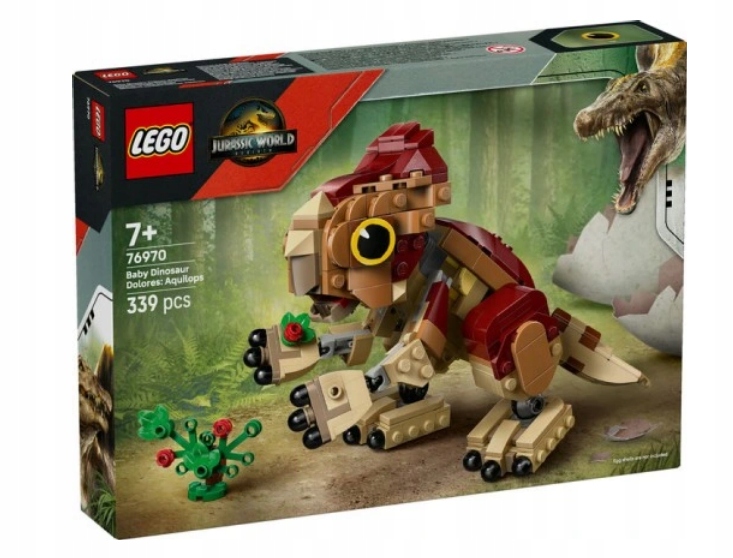 Lego 76970 Jurský Svět Malý Dinosaurus Dolores Aquilops