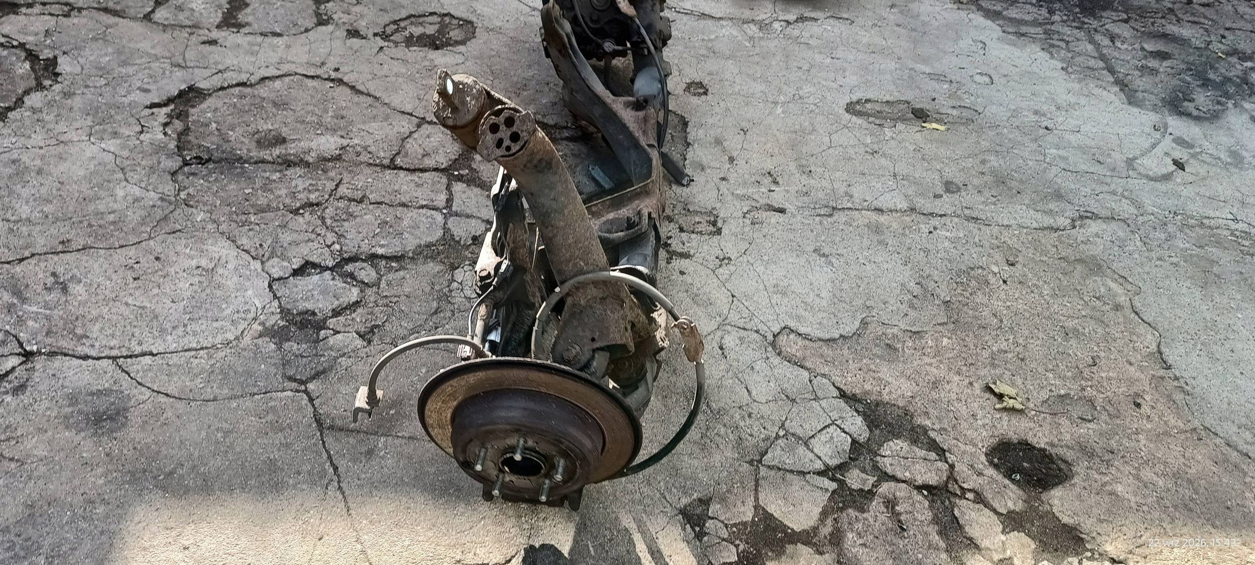 sider axis sususpension axle beam rear part HONDA CR-V IV LIFT 1,6 2015R