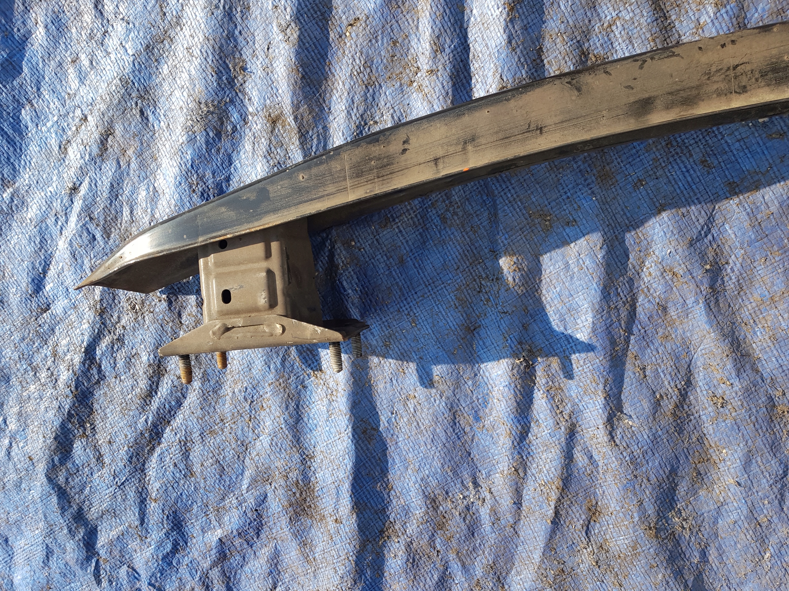 pillar bumper support rear part MERCEDES W204 2046100014