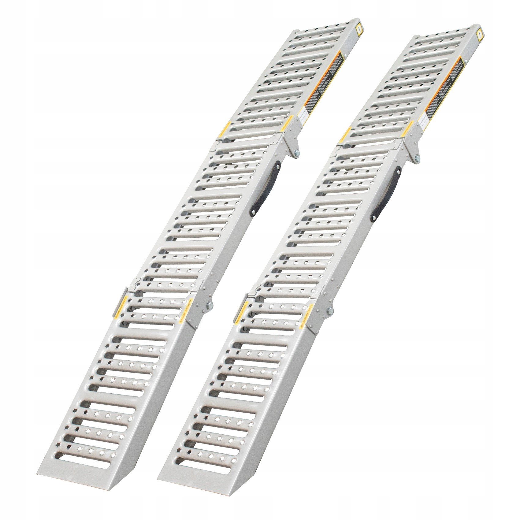 Najazdy 2 SZTUKI Samochodowe Podjazdy Rampy 2m MAX 1600KG STALOWE SKŁADANE Marka TC Technic