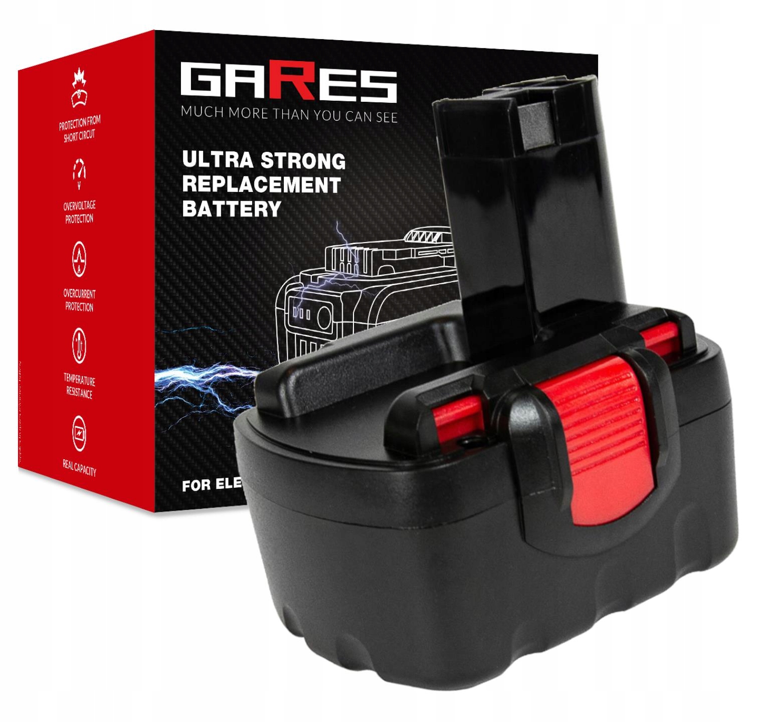 Baterie Akumulátor pro Bosch 2607335711 14,4V 2Ah