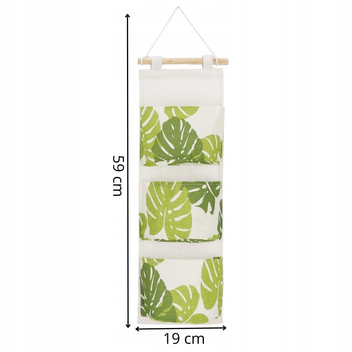 WISZĄCY ORGANIZER MATA NA ŚCIANĘ DRZWI ŁAZIENKI WIESZAK ZABAWKI 3 KIESZENIE EAN (GTIN) 5907719468402