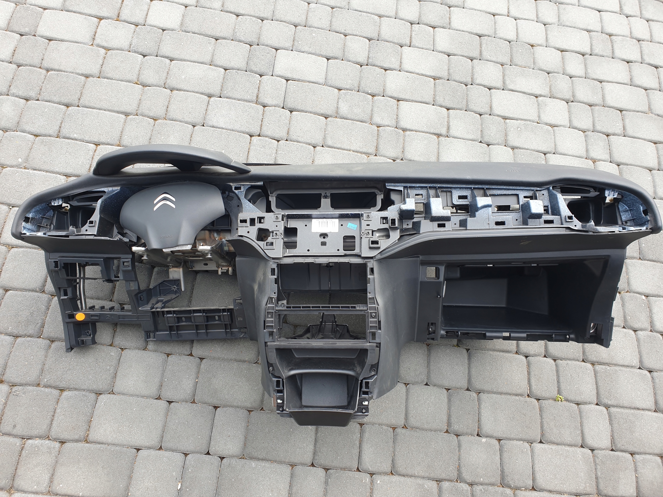 dashboard instrument panel airbags CITROEN C3 II 2010-2016