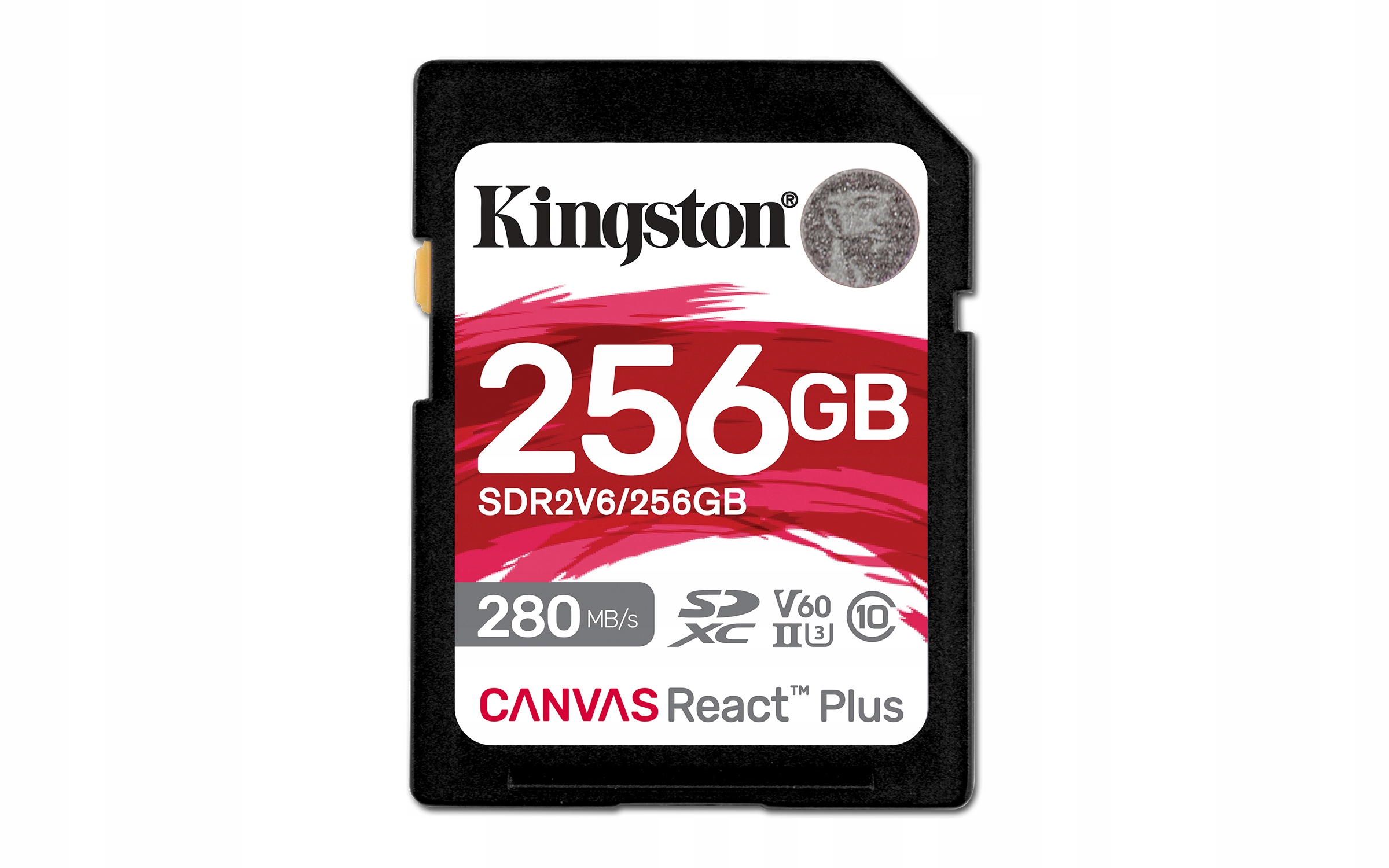 256GB Sdxc Canvas React Plus U3 Uhs II 280R 150W V60 Full Hd 4K