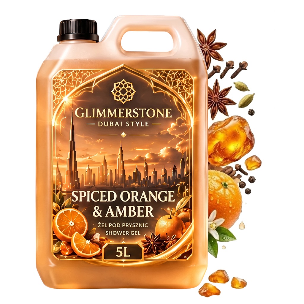 Żel pod prysznic w Płynie Dubai Style Arabski Spiced Orange & Amber