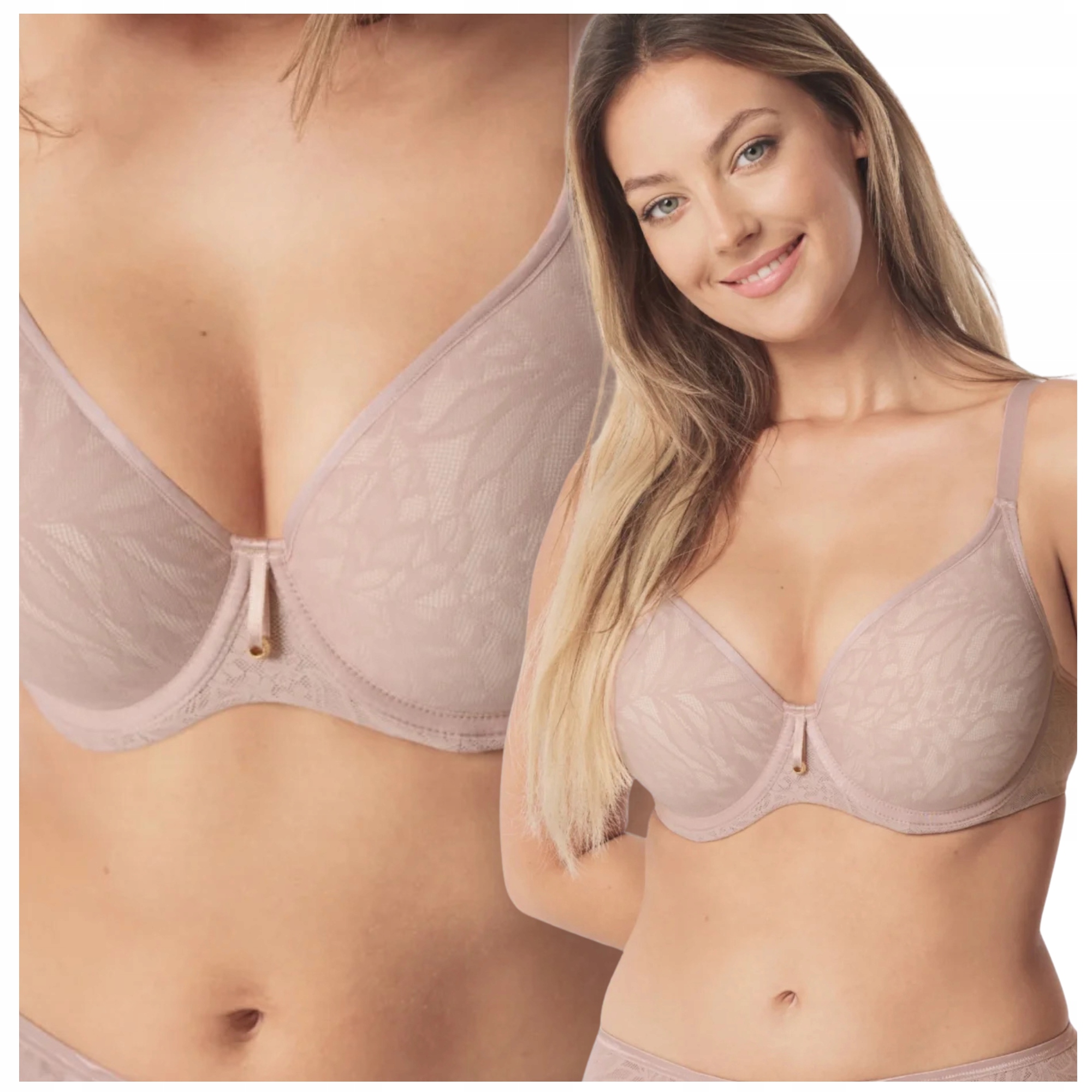 Podprsenka vyztužená, komfortní minimizer Mefemi Nela BF31 cappuccino 95B