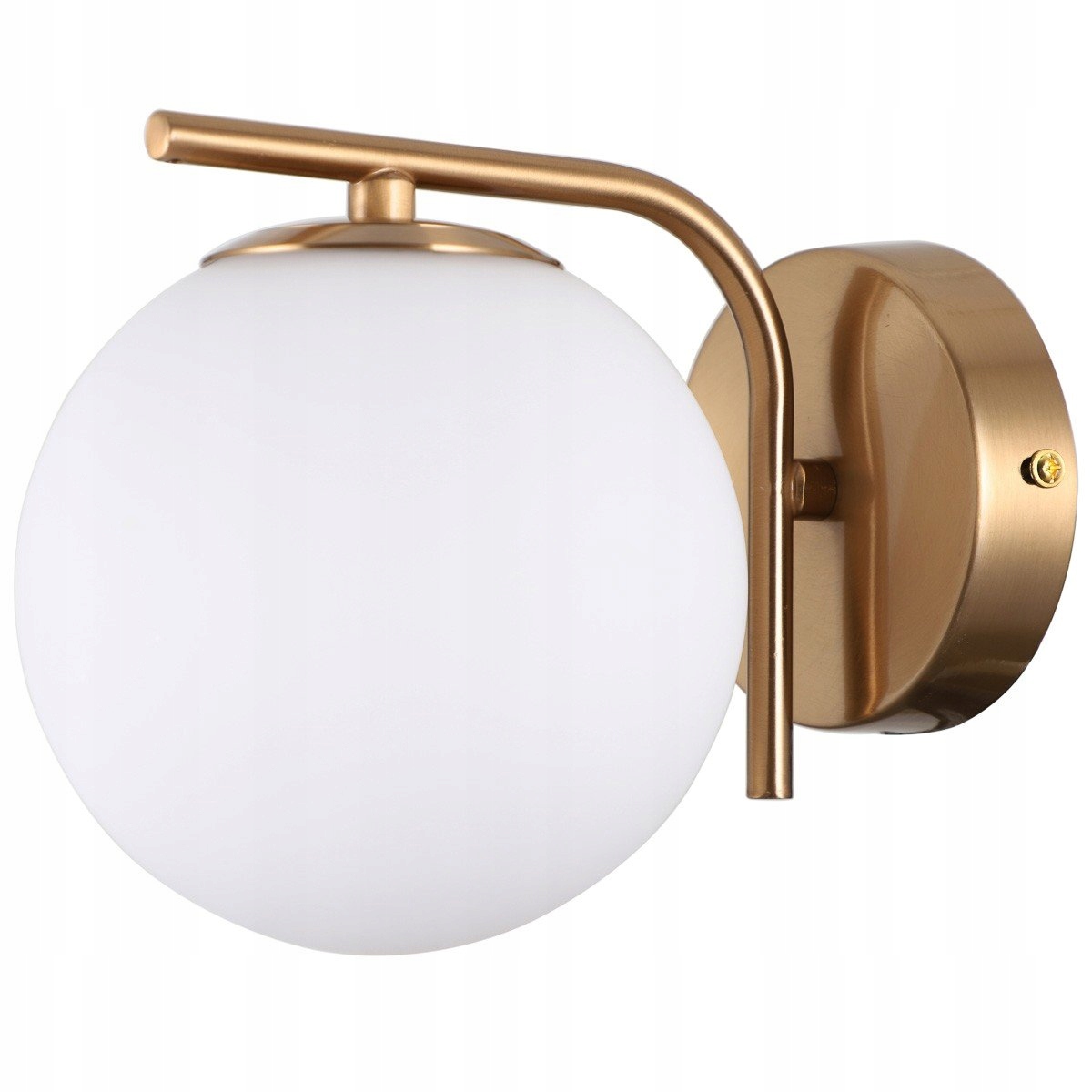 Elegantné zlaté nástenné svietidlo nad zrkadlo Raddi WL-5510-1-HBR Italux