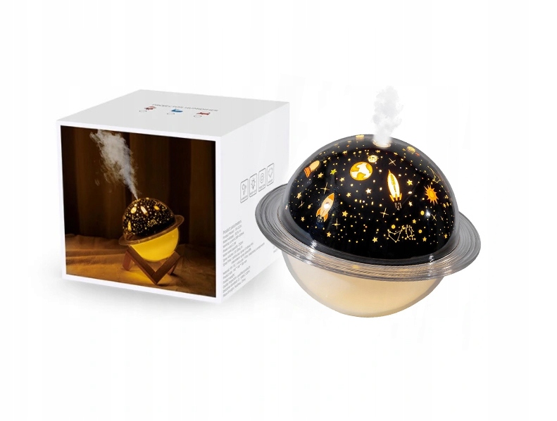 NAWILŻACZ POWIETRZA LAMPKA NOCNA PROJEKTOR KOSMOS Kod producenta SX-E324