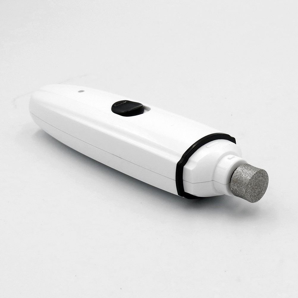 Nagų žnyplės šunims ir katėms – su dilde, su saugos ribotuvu, USB įkraunamas, 8cm