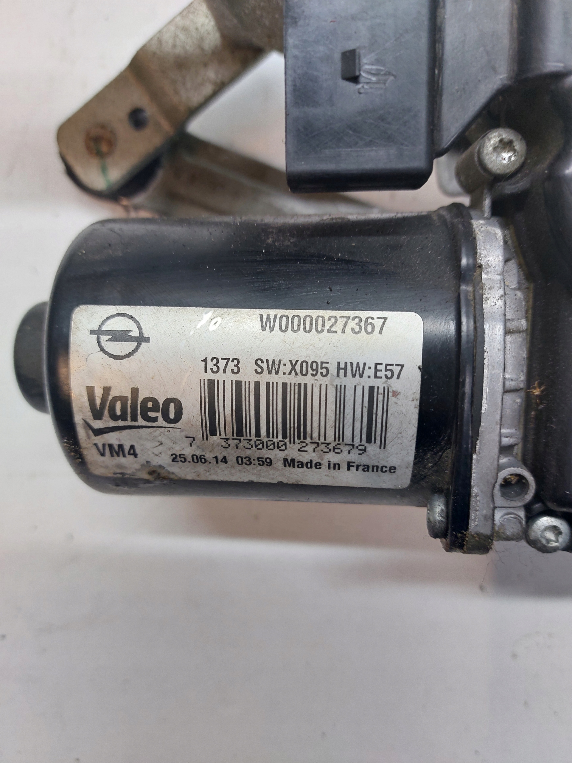 mini motor of wipers front left OPEL ZAFIRA C III W000027367