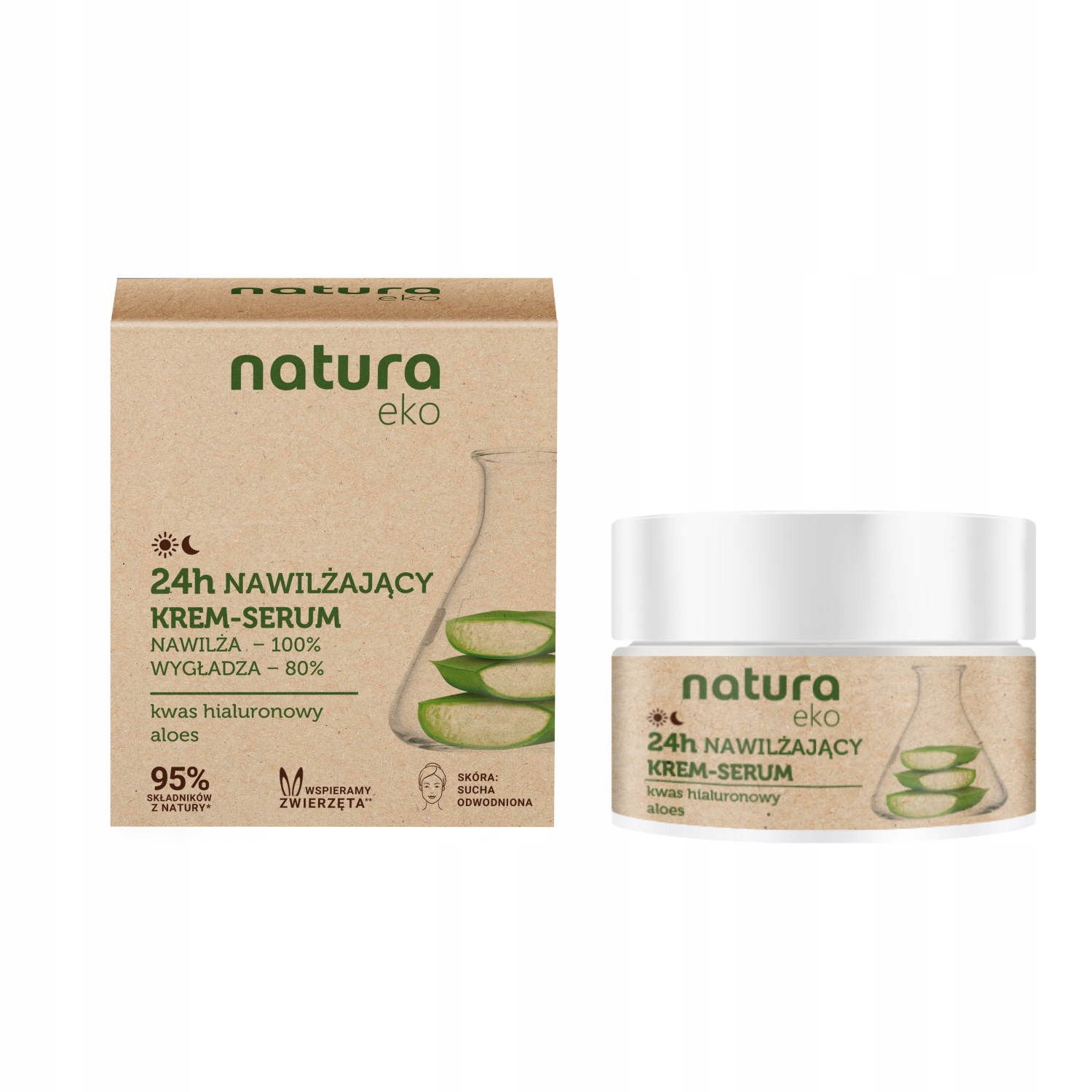 

Natura Eko Krem-serum Nawilżający 50 ml