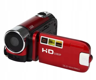 Kamera cyfrowa 720P Full Hd 16MP wideo 270 stopni obrót ekranu