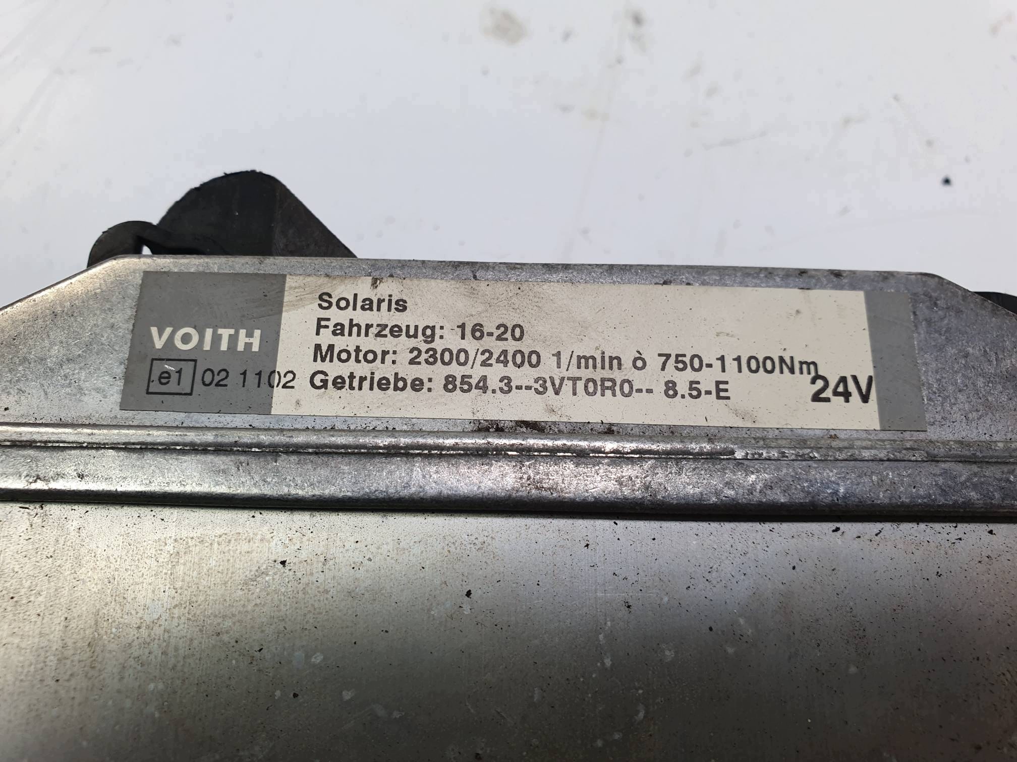 control unit VOITH SOLARIS URBINO 10