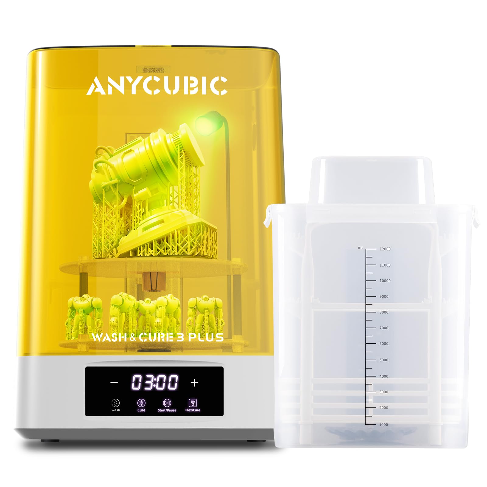 NOWOŚĆ 2024 ANYCUBIC 3D MYJKA UV WASH & CURE 3.0 Plus EAN (GTIN) 0657419705905