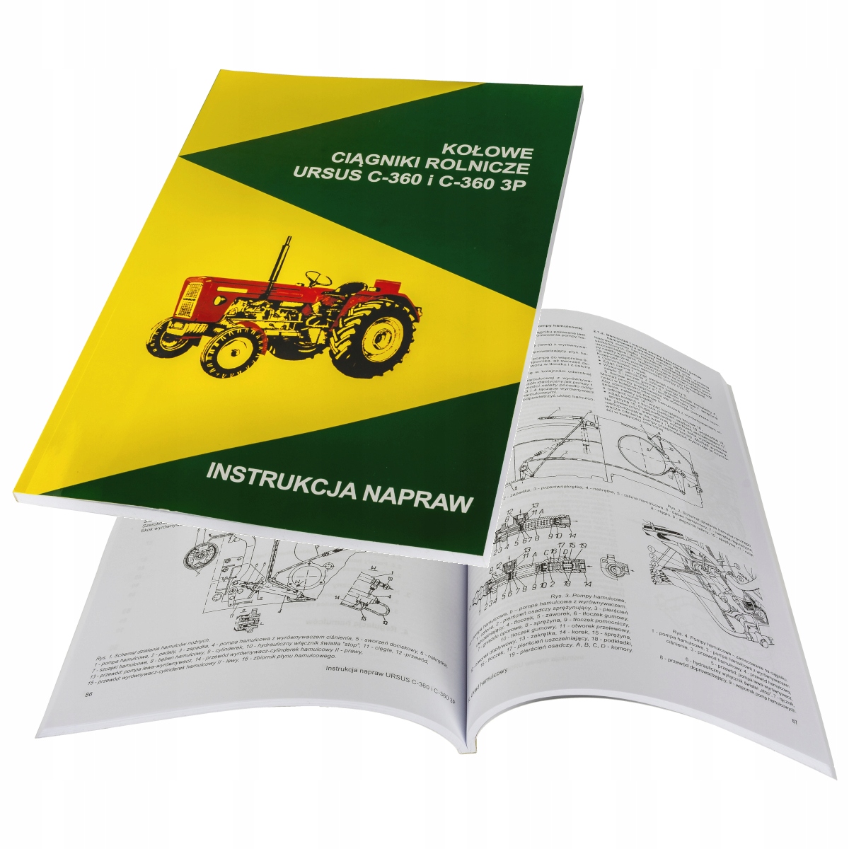 

Instrukcja napraw ciągnik Ursus C-360 C-360 3P