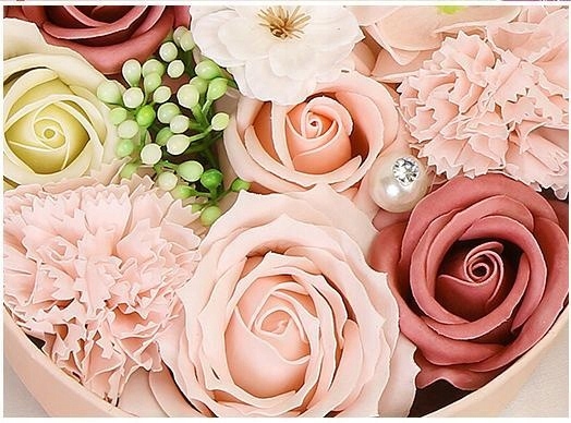 Kwiat mydła róże w pudełku flower box prezent Kod producenta ajksdas595