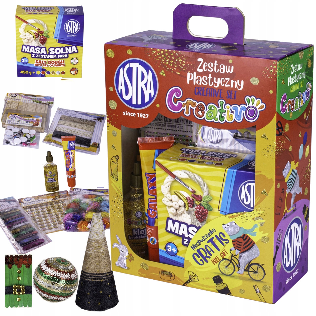 ASTRA КОМПЛЕКТ ПЛАСТИЧНЫЙ ТВОРЧЕСКИЙ АРТ