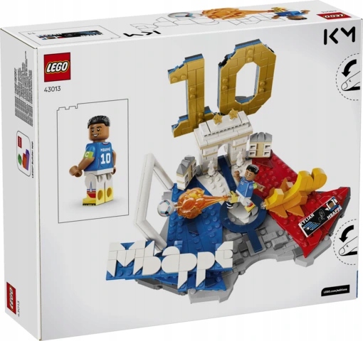 Lego Editions Football Kylian Mbappé Hvězdné momenty fotbalu 43013