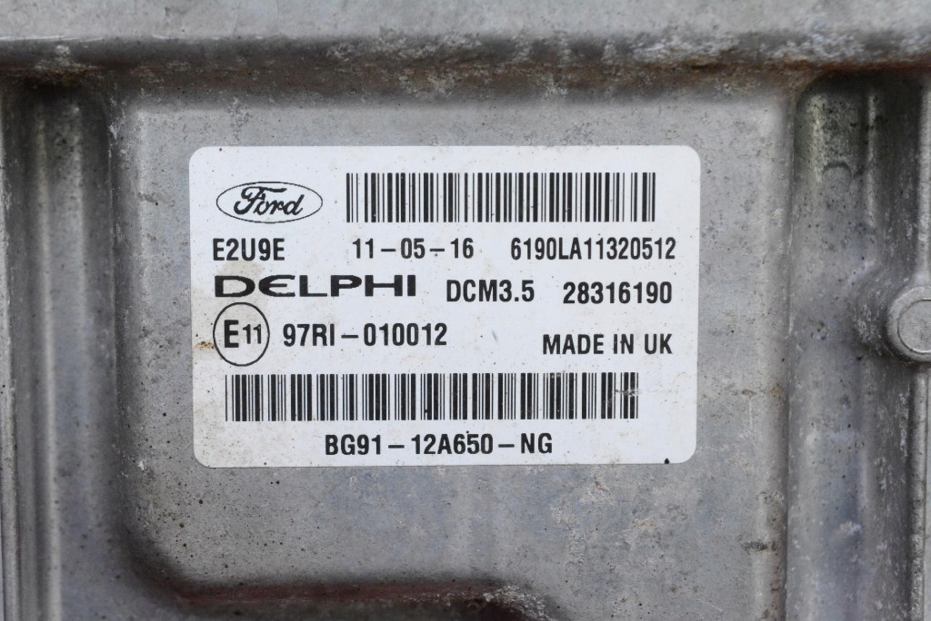 control unit computer of the engine BG91-12A650-NG FORD S-MAX MK1 2.0 TDCI 163 KM