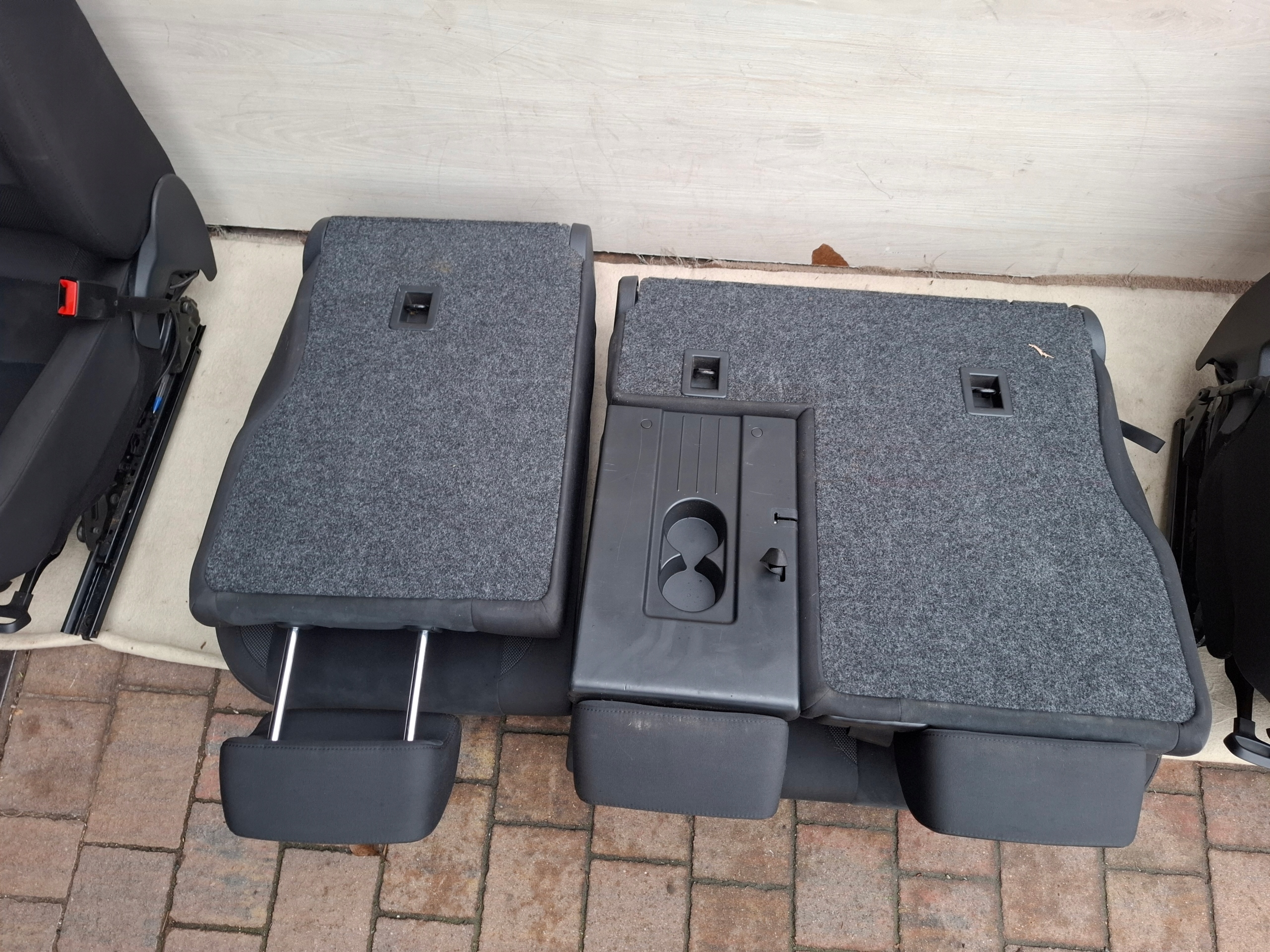 VW TIGUAN und LIFT Sitz heck ALCANTARA 14r