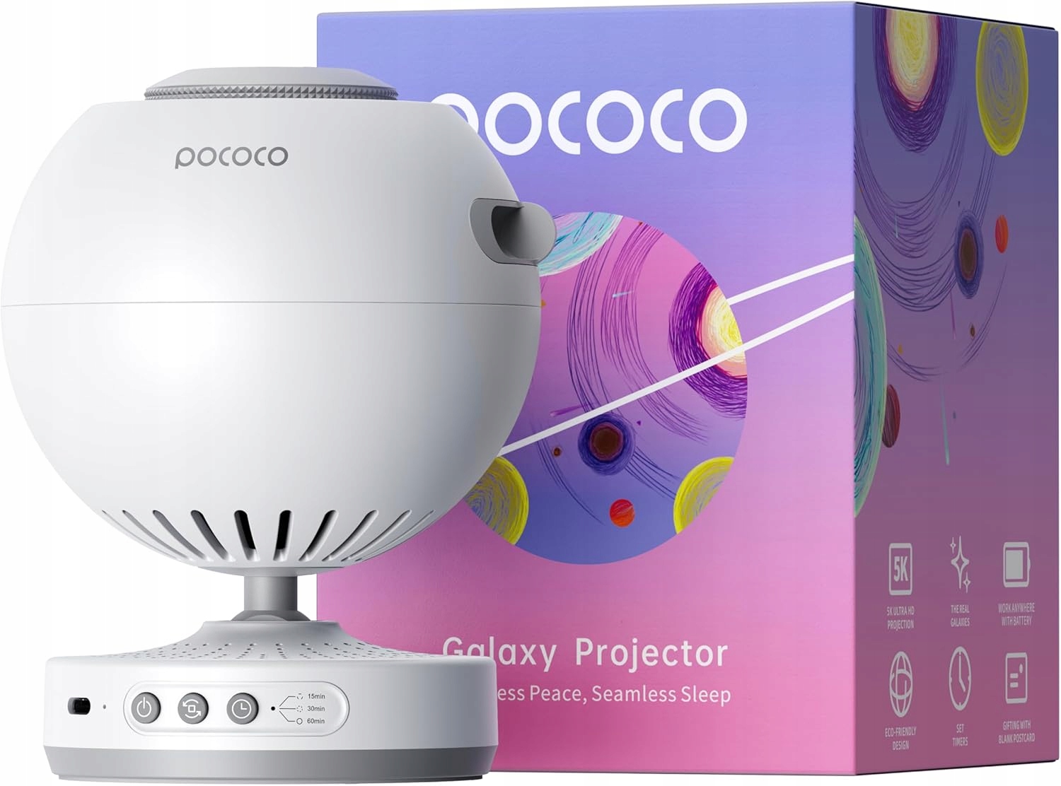 Pococo Projektor gwiaździstego nieba z 2 płytami