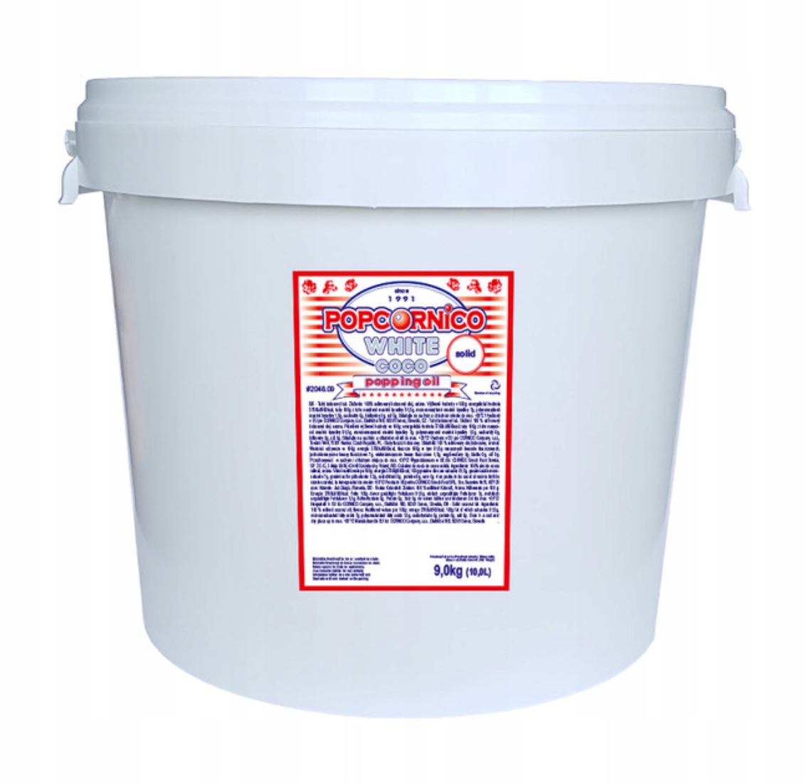 Tłuszcz kokosowy do popcornu 9kg