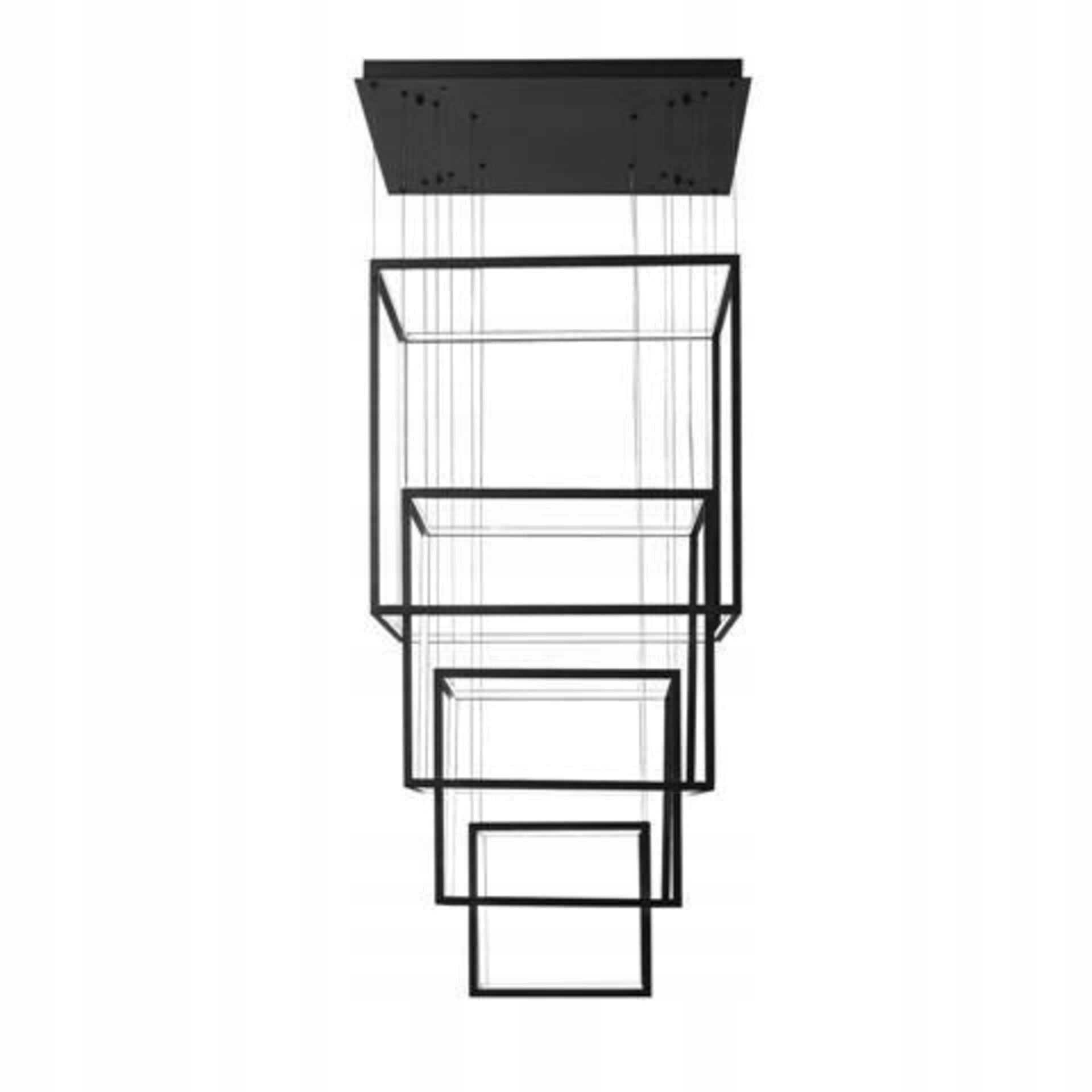 Led Závesné svietidlo AZzardo Opera XL black AZ3139 329W 19740lm 3000K IP20