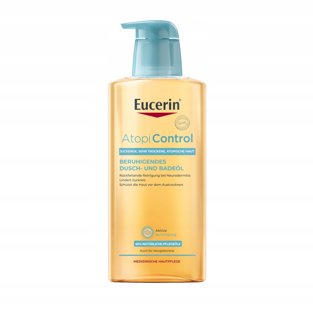 Eucerin Atopicontrol Olejek myjący do kąpieli skóra sucha atopowa Azs 400ml